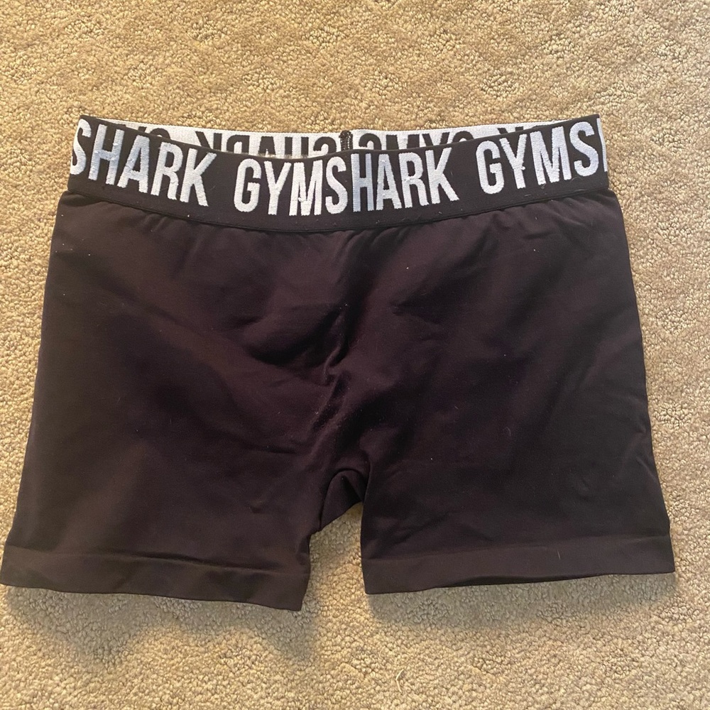 Gymshark Fit Seamless Shorts black/white
